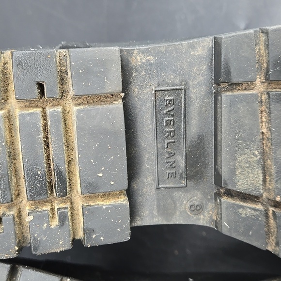 Everlane  The Rain Boot Ankle Rubber Slip On Black Size 8 - Picture 9 of 14